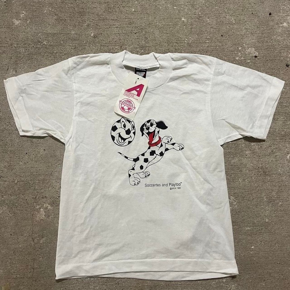 Kids Vintage Soccer T Shirt